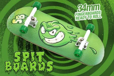 SPITBOARDS: Ride the Thrill, Elevate Your Fingerboarding Skills, and Dominate with Style