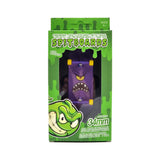 34mm x 96mm Pro Fingerboard Set-Up (Complete) | Real Wood Deck (5-Layers) | Pro Trucks with Lock-Nuts | Polyurethane Pro Wheels | Real Ball Bearings | Purple Face  SPITBOARDS