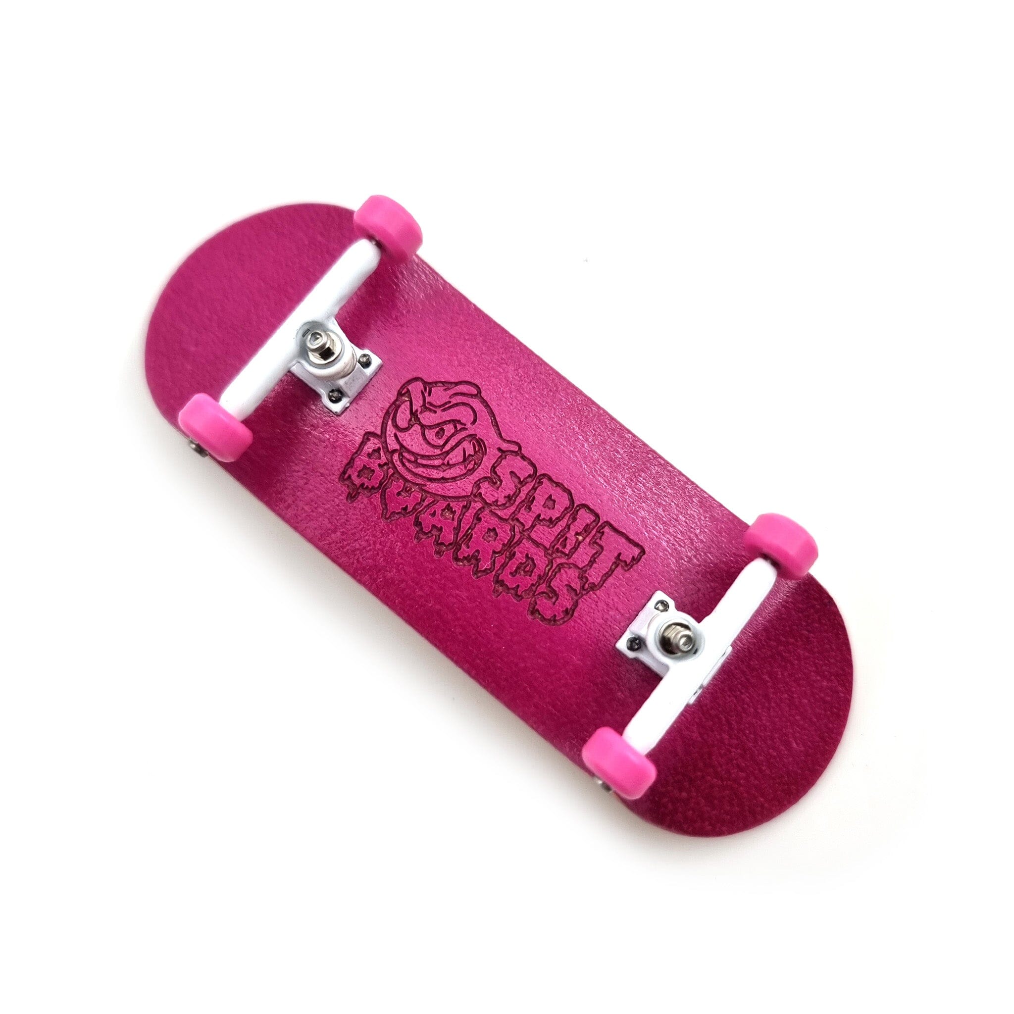 34 mm Fingerboard Complete Wood Pro Set-Up (Pre-Assembled, 5-Layers), Pro Trucks, CNC Bearing Wheels, Foam Grip Tape, (Deck: Green, Trucks: Yellow, Wheels: White) 34 mm Pro Fingerboard SPITBOARDS
