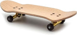 SPITBOARDS 34 mm Fingerboard Complete Wood Pro Set-Up (Pre-Assembled, 5-Layers), Pro Trucks, CNC Bearing Wheels, Foam Grip Tape | Burning Midnight (deck: burl | trucks: gold | wheels: brown) 34 mm Pro Fingerboard
