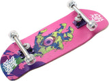34mm Fingerboard Oldschool Cruiser Pro Complete Setup, Pre-Assembled 5-Layer Wood, Pro Trucks, Soft Urethane 60D Bearing Wheels, Real-Wear Graphics, Lasered Foam Tape 'Slimey Hand'