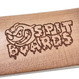 34 mm Fingerboard Complete Wood Pro Set-Up (Pre-Assembled, 5-Layers), Pro Trucks, CNC Bearing Wheels, Foam Grip Tape, (Deck: Orange, Trucks: Yellow, Wheels: Green) 34 mm Pro Fingerboard SPITBOARDS