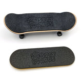 34mm Fingerboard Complete Wood Pro Set-Up (Pre-Assembled, 5-Layers), Pro Trucks, CNC Bearing Wheels, Foam Grip Tape, (Deck: Bamboo Wood, Trucks: Gold, Wheels: transparent) 34 mm Pro Fingerboard SPITBOARDS