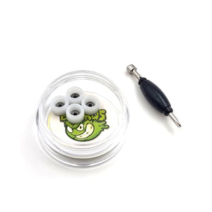 Fingerboard Pro Wheels with Real Ball Bearings, Professional CNC Polyurethane Quality, Street Wheels Shape 6 Colors  SPITBOARDS