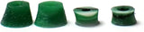 Fingerboard Bushings Duro Swirl - Various Colors - 78A - Pack of 4 Finger Shoe SPITBOARDS White-Green-Black Swirl  