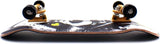 34 x 96 mm Wood Fingerboard Complete Set-Up, Pre Assembled, 5-Layers Wood, Pro Trucks with Lock Nuts, CNC Bearing Wheels, Real Wear Graphics, Lasered Foam Grip Tape, Hungry Panda