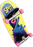 34mm Fingerboard Oldschool Cruiser Pro Complete Setup, Pre-Assembled 5-Layer Wood, Pro Trucks, Soft Urethane 60D Bearing Wheels, Real-Wear Graphics, Lasered Foam Tape 'Third Eye Cyclops'