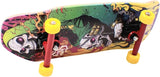 34mm Fingerboard Oldschool Cruiser Pro Complete Setup, Pre-Assembled 5-Layer Wood, Pro Trucks, Soft Urethane 60D Bearing Wheels, Real-Wear Graphics, Lasered Foam Tape 'Lord of Hell'