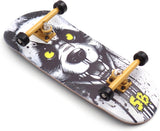 34 x 96 mm Wood Fingerboard Complete Set-Up, Pre Assembled, 5-Layers Wood, Pro Trucks with Lock Nuts, CNC Bearing Wheels, Real Wear Graphics, Lasered Foam Grip Tape, Hungry Panda