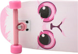 34mm Fingerboard Oldschool Cruiser Pro Complete Setup, Pre-Assembled 5-Layer Wood, Pro Trucks, Soft Urethane 60D Bearing Wheels, Real-Wear Graphics, Lasered Foam Tape 'Pink Cat Babe'