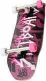 34mm Fingerboard Oldschool Cruiser Pro Complete Setup, Pre-Assembled 5-Layer Wood, Pro Trucks, Soft Urethane 60D Bearing Wheels, Real-Wear Graphics, Lasered Foam Tape 'Pink Eyeball Logo'