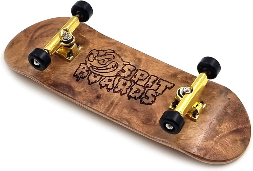 32 mm Fingerboard Complete Real Wood SetUp (PreAssembled, 5Layers), SPITBOARDS FINGERSKATE