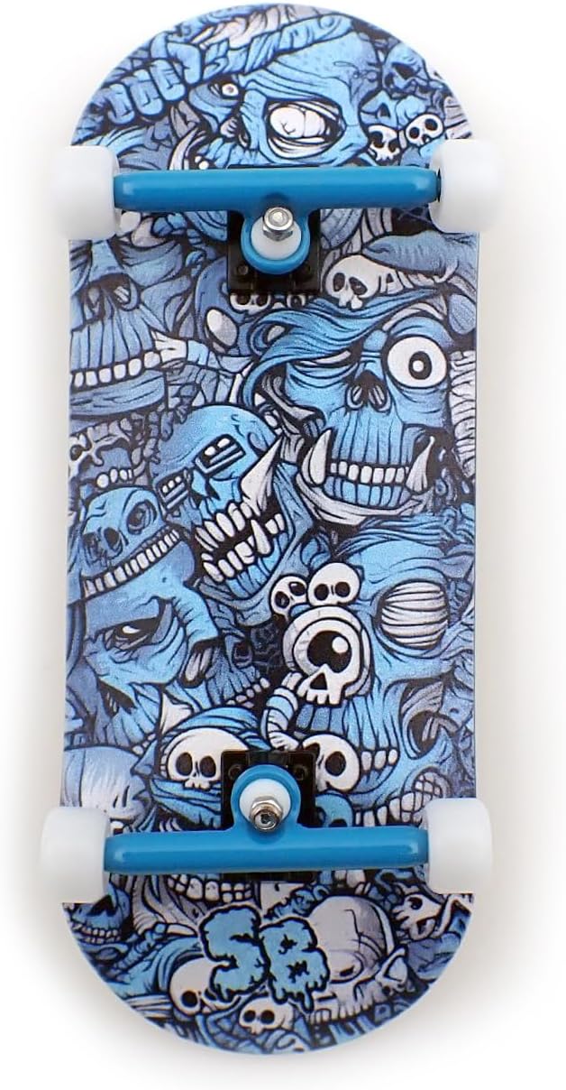 SPITBOARDS Ejes Pro De 34 Mm Para Fingerboard – Con Lock-Nuts, Bushings De Uretano Y Herramienta – Ajustables Y Resistentes Para Trucos