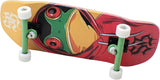 34mm Fingerboard Oldschool Cruiser Pro Complete Setup, Pre-Assembled 5-Layer Wood, Pro Trucks, Soft Urethane 60D Bearing Wheels, Real-Wear Graphics, Lasered Foam Tape 'Hooded Frog'