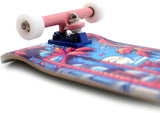 34 x 96 mm Wood Fingerboard Complete Set-Up, Pre Assembled, 5-Layers Wood, Pro Trucks with Lock Nuts, CNC Bearing Wheels, Real Wear Graphics, Lasered Foam Grip Tape, Miami Street