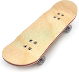 SPITBOARDS 29 mm Fingerboard Complete Real Wood Set-Up (Pre-Assembled Handcrafted Deck), 29 mm Trucks with Nuts, Bearing Wheels, Foam Grip Tape, Maple Wood Concave Shape 