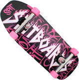 34mm Fingerboard Oldschool Cruiser Pro Complete Setup, Pre-Assembled 5-Layer Wood, Pro Trucks, Soft Urethane 60D Bearing Wheels, Real-Wear Graphics, Lasered Foam Tape 'Heavy-Metal'