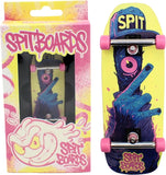 34mm Fingerboard Oldschool Cruiser Pro Complete Setup, Pre-Assembled 5-Layer Wood, Pro Trucks, Soft Urethane 60D Bearing Wheels, Real-Wear Graphics, Lasered Foam Tape 'Third Eye Cyclops'