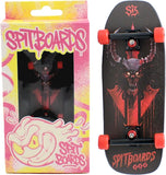 34mm Fingerboard Oldschool Cruiser Pro Complete Setup, Pre-Assembled 5-Layer Wood, Pro Trucks, Soft Urethane 60D Bearing Wheels, Real-Wear Graphics, Lasered Foam Tape 'Black Knight'