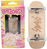 34mm Fingerboard Oldschool Cruiser Pro Complete Setup, Pre-Assembled 5-Layer Wood, Pro Trucks, Soft Urethane 60D Bearing Wheels, Real-Wear Graphics, Lasered Foam Tape 'Oldschool Logo'