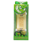 32 mm Fingerboard Complete Real Wood Set-Up (Pre-Assembled, 5-Layers), Trucks with Lock Nuts, Bearing Wheels, Foam Grip Tape | Maplewood Classic (deck: maple wood | trucks: silver | wheels: white)