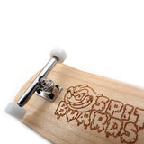 36 mm Fingerboard Pro Trucks by SPITBOARDS with real Lock Nuts, Urethane Bushings, Pivot Cups, Optimised Hanger, (10 Colors)