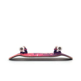 36 x 96 mm Wood Fingerboard Complete Set-Up, Pre Assembled, 5-Layers Wood, Pro Trucks with Lock Nuts, CNC Bearing Wheels, Real Wear Graphics, Lasered Foam Grip Tape, Pink Mushrooms