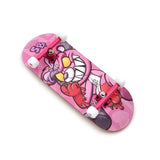 34mm x 96mm Pro Fingerboard Set-Up (Complete) | Real Wood Deck (5-Layers) | Pro Trucks with Lock-Nuts | Polyurethane Pro Wheels | Real Ball Bearings | Pink Teddy  SPITBOARDS   