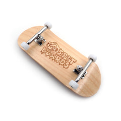 SPITBOARDS 36mm Fingerboard Pro Trucks - Real Lock Nuts, Rubber Urethane Bushings, Purple, For Fingerboarding