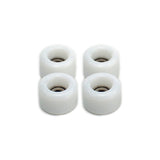 Fingerboard Urethane Wheels 60D with Real Ball Bearings, Professional CNC Quality, 11 Colors