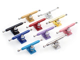 36 mm Fingerboard Pro Trucks by SPITBOARDS with real Lock Nuts, Urethane Bushings, Pivot Cups, Optimised Hanger, (10 Colors)