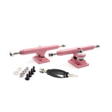 34 mm Fingerboard Pro Trucks by, Real Lock Nuts, Rubber O-Ring Urethane Bushings, Optimised Hanger, Width 34 mm, for Fingerboard Tuning and Assembling 10 Colors