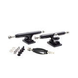 34 mm Fingerboard Pro Trucks by, Real Lock Nuts, Rubber O-Ring Urethane Bushings, Optimised Hanger, Width 34 mm, for Fingerboard Tuning and Assembling 10 Colors