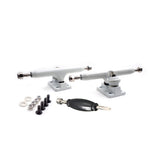 34 mm Fingerboard Pro Trucks by, Real Lock Nuts, Rubber O-Ring Urethane Bushings, Optimised Hanger, Width 34 mm, for Fingerboard Tuning and Assembling 10 Colors