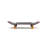 32 x 96 mm Fingerboard Complete Wood Set-Up Assembled, 5-Layers, Silver Trucks with Bushings and Nuts, CNC Bearing Wheels in Transparent Orange, Lasered Foam Grip Tape Cute Monsters  SPITBOARDS   