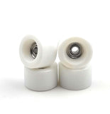 Fingerboard Pro Urethane Wheels - 8 Colors - 68D  SPITBOARDS White  