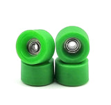 Fingerboard Pro Urethane Wheels - 8 Colors - 68D  SPITBOARDS Green  