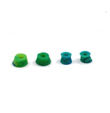 Fingerboard Bushings Duro Swirl - Various Colors - 78A - Pack of 4