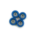 Fingerboard Pro Wheels with Real Ball Bearings, Professional CNC Polyurethane Quality, Street Wheels Shape 5 Colors