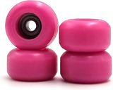 Fingerboard bearing wheels, CNC polyurethane, set of 4 wheels, finger skate wheels, wheels 16 Colors  SPITBOARDS Pink  