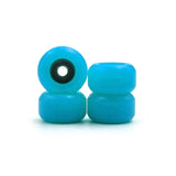 Fingerboard bearing wheels, CNC polyurethane, set of 4 wheels, finger skate wheels, wheels 16 Colors  SPITBOARDS Light Blue  