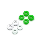 Fingerboard O-Ring Bushings Set of 4 with Washers 6 Colors  SPITBOARDS Green  