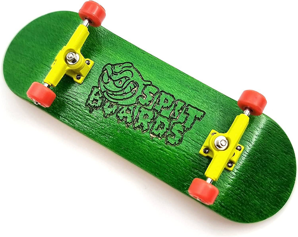 Trucks Pro Fingerboard SPITBOARDS - Largeur 34mm - Kingpin Inversé, Bushings Uréthane - Pour Fingerboard Tuning