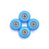 Fingerboard bearing wheels, CNC polyurethane, set of 4 wheels, finger skate wheels, wheels 16 Colors  SPITBOARDS   